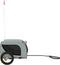 vidaXL - Hondenfietstrailer - oxford - stof - en - ijzer - grijs - en - zwart