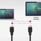 NANOCABLE 10.15.8300 - HDMI kabel - 0,5 m 48 Gbit/s Dynamic HDR 3D - Zwart