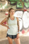 Rogelli Aya - Hardloop Singlet Dames - Ademend - Groen - Maat L