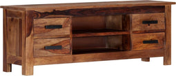 vidaXL - Tv-meubel - 110x30x40 - cm - massief - hout