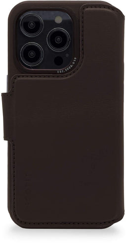 Decoded D23IPO14PMDW5CHB - Detachable Wallet - 2-in-1 met MagSafe - Bruin