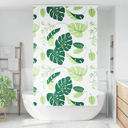 vidaXL - Doucherolgordijn - met - cassette - 140x240 - cm - stofbreedte - 136 - cm