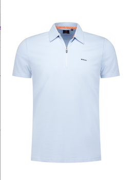 New Zealand Auckland - Stretch Poloshirt - Stretchstof - Rhythm Blue - XXL
