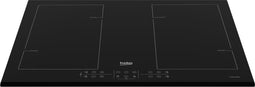 Beko HII64206F2MT - Inductiekookplaat 60cm 4 pits 7200W - Zwart