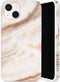 Selencia iPhone 13 - Backcover - 100% gerecycled - Wit Marmer