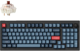 Keychron V5 Max - Mechanisch Toetsenbord - Gateron Jupiter Brown - Qwerty US - Zwart