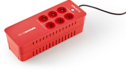 Salicru SPS.HOME.650 - Off-line UPS 650 VA 360 W - 6 x Schuko USB-HID Rood