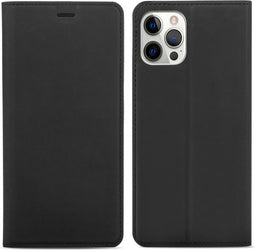 iMoshion Hoesje Geschikt voor iPhone 12 Pro / 12 Hoesje Met Pasjeshouder - iMoshion Slim Folio Bookcase - Zwart