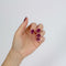 LAUED Nagelstickers - Nail Wraps - 16 Extreem Dunne Nagellak Stickers - Manicure Nail Art Folie - Golden Line