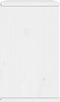 vidaXL - Tv-meubel - met - lade - ODDA - 79x24x40 - cm - massief - grenenhout - wit