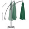 vidaXL - Zweefparasol - met - stalen - paal - 300 - cm - groen