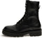 Guess Obetter - Dames Laarzen - Veterboots - Leer - Zwart/Bruin - Maat 38