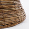 House of Seasons Kerstboommand - H26 x Ø55 cm - Wilgentakken - Bruin