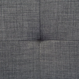 KIRUNA - Hoekbank - Grijs - Rechterzijde - 290 cm - Polyester