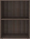 vidaXL - Boekenkast - 60x31x78 - cm - bewerkt - hout - grijs - sonoma - eikenkleurig