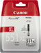 Canon CLI-551XL - Inktcartridge - Hoge Capaciteit - Grijs