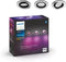 Philips Hue Centura - Inbouwspot - White & Color Ambiance - Aluminium (3-pack)