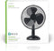 Nedis Tafelventilator | Netvoeding | Diameter: 300 mm | 35 W | Zwenkfunctie | 3 Snelheden | Zwart