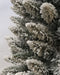 Black Box trees Jurva Kunstkerstboom - H215 x Ø71 cm - Groen Frosted