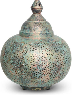 Safaary - Oosterse Tafellamp Green Patina Rina Ø 33 x 40cm