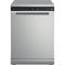 WHIRLPOOL W7FHS41X - Vrijstaande vaatwasser 60cm - 15 couverts 41 dB(A) Powerclean Pro NaturalDry RVS