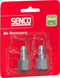 Plug universeel / binnendraad NPT 1/4 - Set 2 stuks