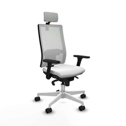 Bureaustoel Piqueras y Crespo 3D026N2 Wit