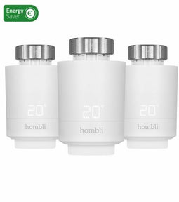Hombli Slimme Radiatorknop - Thermostaatkraan - Weekplanning Open Raam Detectie - (3 stuks)