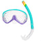 Snorkelbril en -buis voor Kinderen AquaSport Turkoois (6 Stuks)