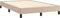 vidaXL - Bedframe - zonder - matras - 120x190 - cm - kunstleer - cappuccinokleurig