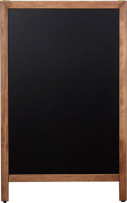 Europel - Stoepbord Deluxe - Krijtbord - Dennenhout - 66 x 104cm - Geschikt voor binnen en buiten