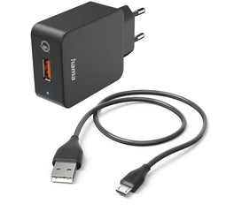 Hama 00201621 - Oplaadadapter met Qualcomm Quick Charge 3.0 - 19,5W - Zwart