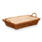 Mand Kipit HX30675 Natuurlijk Polyester vlechtwerk Stof 50 % katoen 63 x 16 x 41 cm (12 Stuks)