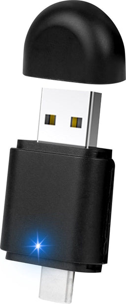 Nuvance TAB06 - CarPlay Dongle - Draadloos USB & USB-C - Geschikt voor Android & Apple