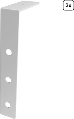 Bodo® Muuranker set - Voor wasmachine verhoger - Maximale stabiliteit en trillingreductie - Wit (2 stuks)