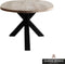 Old Inn - Eettafel Deens Ovaal Eiken met Spinpoot 220x110