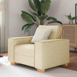 Sofa Stoel Crme 60 cm Stof