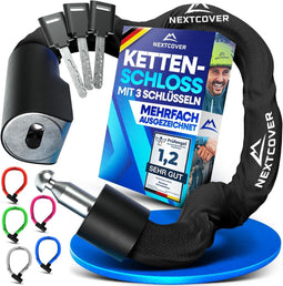 NEXTCOVER® LockOne - Fietsslot - 100% weerproof - 90 cm