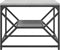 vidaXL - Salontafel - met - Plank - - - Grijs - Sonoma - - - 51x50x40 - cm - - - Gemaakt - van - Gelaagd - Hout
