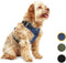 Jake and Jacky Hondentuigje - Anti-Trek Tuig - Y Tuig Hond - Reflecterend - Blauw - M