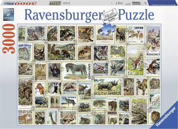 Ravensburger puzzel Dierenpostzegels - Legpuzzel - 3000 stukjes