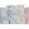 Geschenkset voor baby's Home ESPRIT Blauw Beige Roze Polyester (3 Stuks)