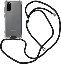 iMoshion Hoesje Geschikt voor Samsung Galaxy S20 Hoesje Met Koord - iMoshion Backcover met koord - Transparant