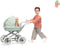 Lundby Set - Speelfiguur Man Met Kinderwagen En Baby