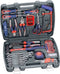 kwb gereedschapskoffer inclusief gereedschapsset, 65-delig, gevuld, robuust en hoogwaardig, ideaal voor huishouden of garage, in praktische kunststof koffer, veelkleurig