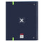 Ringmap Munich Blue indigo Blauw 27 x 32 x 3.5 cm