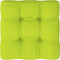 vidaXL - Palletkussen - 60x60x12 - cm - stof - heldergroen