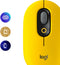 Logitech POP - Draadloze Emoji Muis - SilentTouch technologie - Blast Yellow
