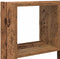 vidaXL - Wandschap - kubus - 12 - vakken - bewerkt - hout - oud - houtkleurig