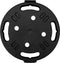 vidaXL - Plantentrolley - met - wielen - 170 - kg - diameter - 30 - cm - zwart